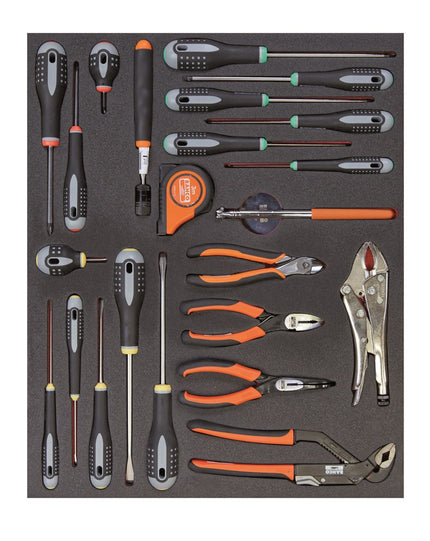 BAHCO FOAM 3/3 MIX 23D