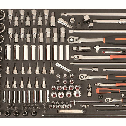 Afbeelding BAHCO gevulde inlay doppen 3/8, 1/4, 1/2 FF1A08