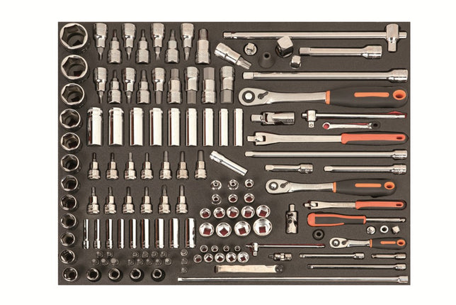Afbeelding BAHCO gevulde inlay doppen 3/8, 1/4, 1/2 FF1A08
