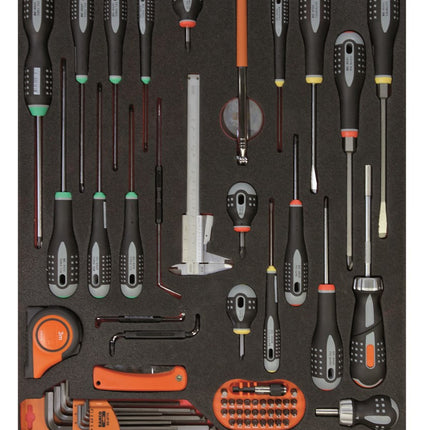 BAHCO FOAM 3/3 SCHROEVENDRAAIERS 66D