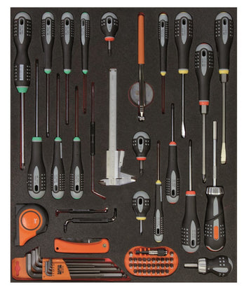 BAHCO FOAM 3/3 SCHROEVENDRAAIERS 66D