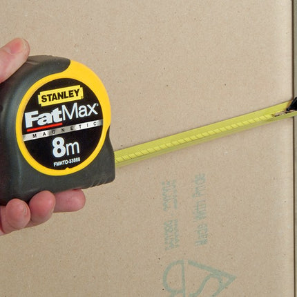 Afbeelding STANLEY rolbandmaat fatmax blade armor magnetisch FMHT0-33868
