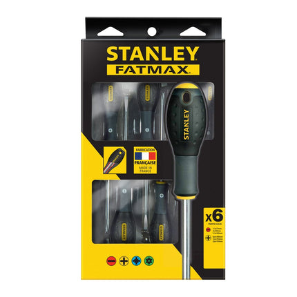 STANLEY FATMAX 6-DELIGE SCHROEVENDRAAIERSET PARALLEL/PH