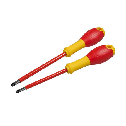 STANLEY VDE SCHROEVENDRAAIERSET BORNEO PZ1 X 100MM AND PZ2 X 125MM