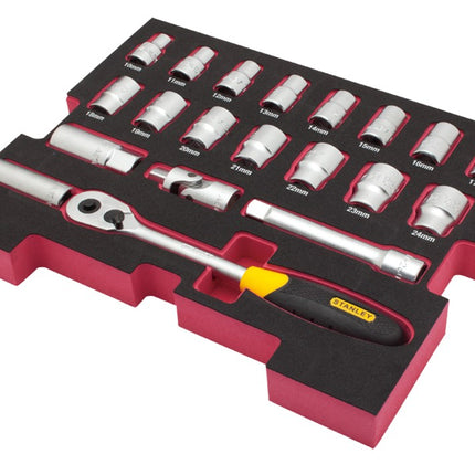 Afbeelding STANLEY fatmax® tstak insert doppenset 1/2’’- 20-delig FMHT0-74297