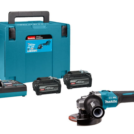 Afbeelding Makita xgt 40 v max haakse slijper 125 mm GA005GU201