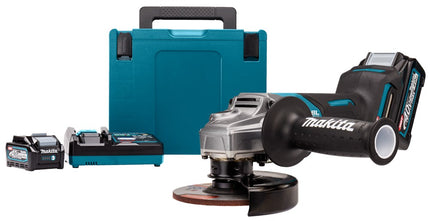 Afbeelding Makita 40 v max haakse slijper 125 mm GA013GM201