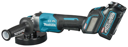 Afbeelding Makita 40 v max haakse slijper 125 mm x-lock GA044GM201