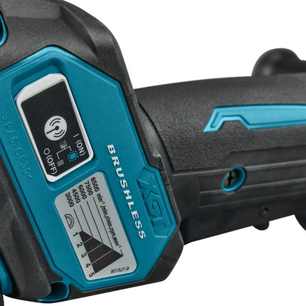 Afbeelding Makita 40 v max haakse slijper 125 mm x-lock GA044GM201