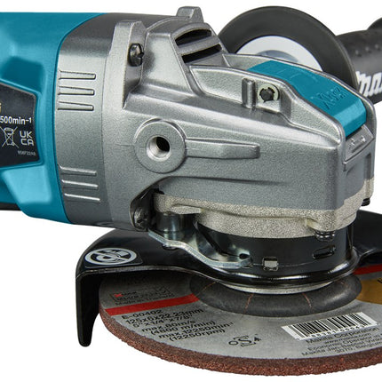 Afbeelding Makita 40 v max haakse slijper 125 mm x-lock