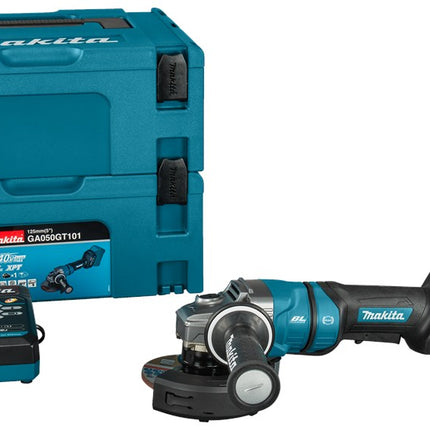 Afbeelding Makita 40 v max haakse slijper 125 mm GA050GT101