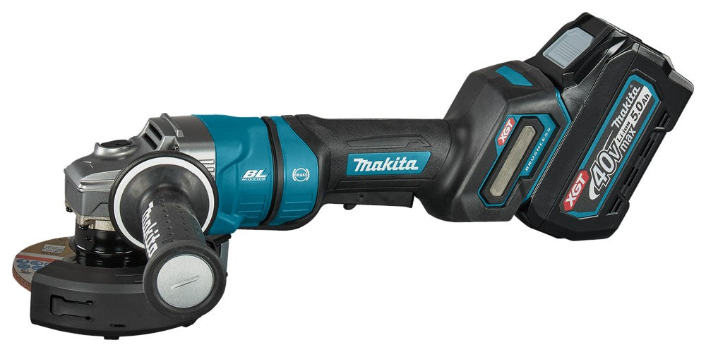 Afbeelding Makita 40 v max haakse slijper 125 mm GA050GT101