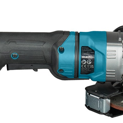Afbeelding Makita 40 v max haakse slijper 125 mm GA050GZ