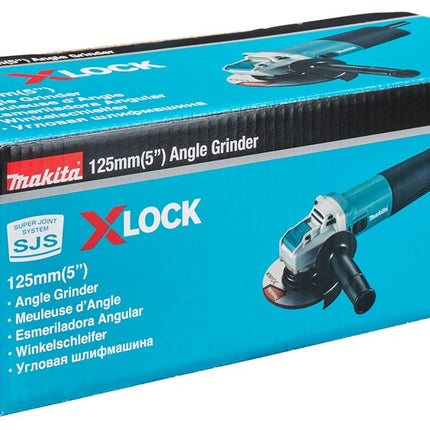 Afbeelding Makita 230 v haakse slijper 125 mm x-lock GA5080RX02