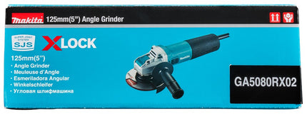 Afbeelding Makita 230 v haakse slijper 125 mm x-lock GA5080RX02