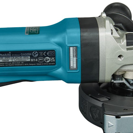 Afbeelding Makita 230 v haakse slijper 125mm GA5094