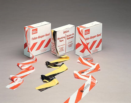 Brady Afzetlint Rood-Wit LDPE 500m x 80mm