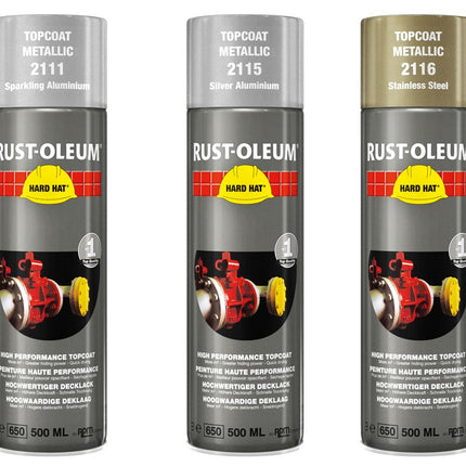 Afbeelding RUST-OLEUM® deklaag metallic Hard Hat