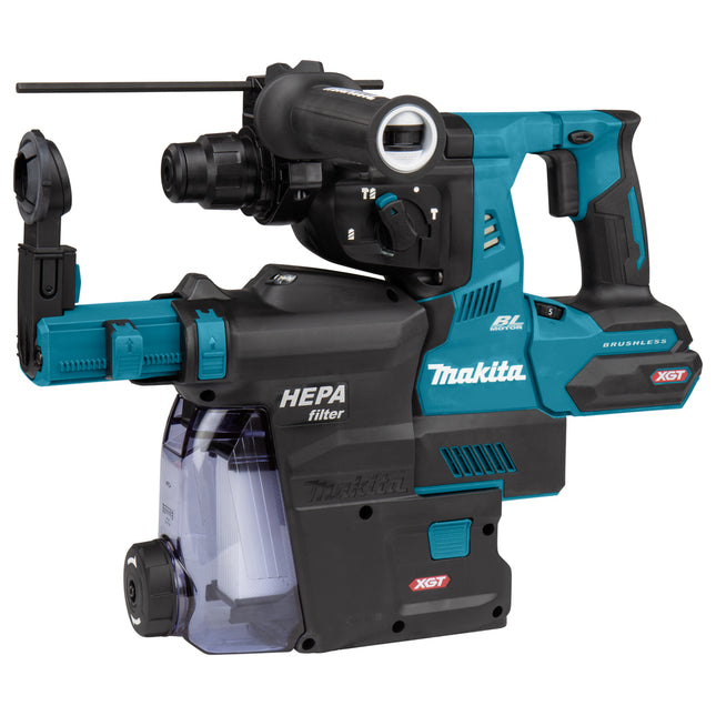 Makita HR003GZ02 XGT 40V Max Combihamer in Doos met Stofafzuiging
