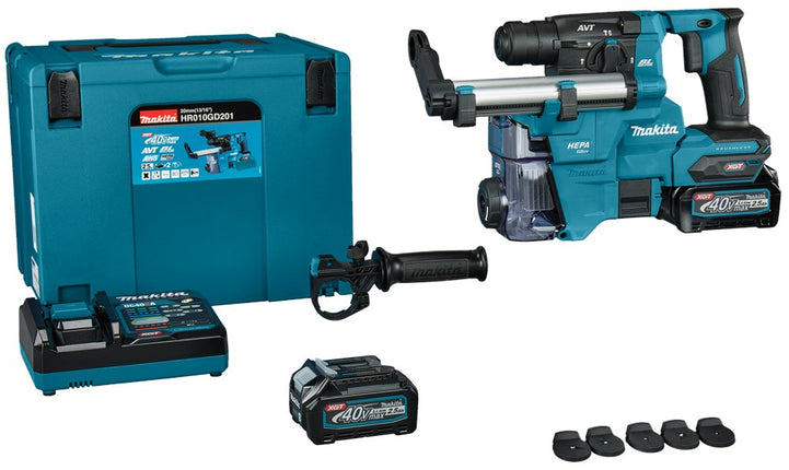 Afbeelding Makita 40 v max combihamer HR010GD201