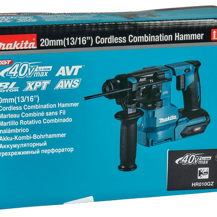 Afbeelding Makita 40 v max combihamer HR010GZ