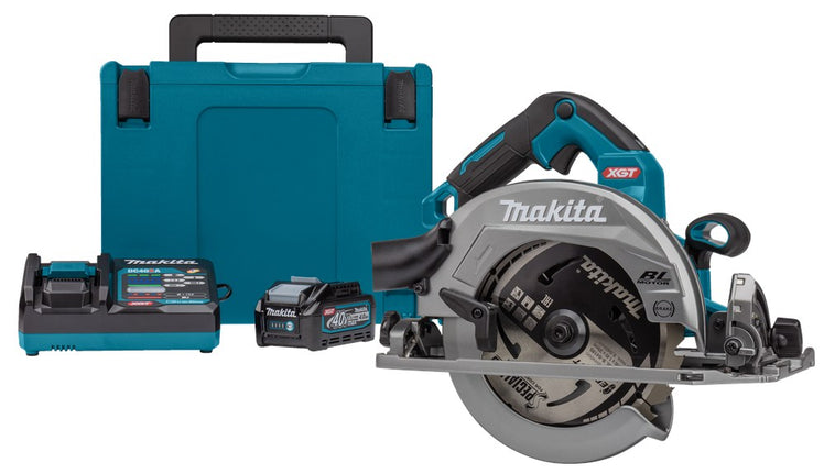 Afbeelding Makita 40 v max cirkelzaag 190 mm HS004GM202