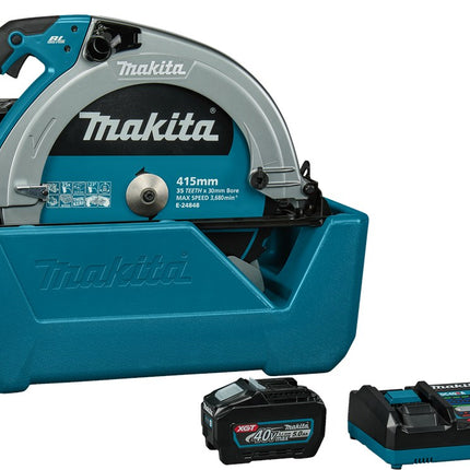 Afbeelding Makita xgt 40 v max cirkelzaag 415 mm HS013GT101