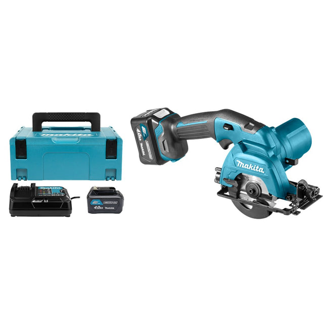 Afbeelding Makita 12 v max cirkelzaag 85 mm HS301DSMJ