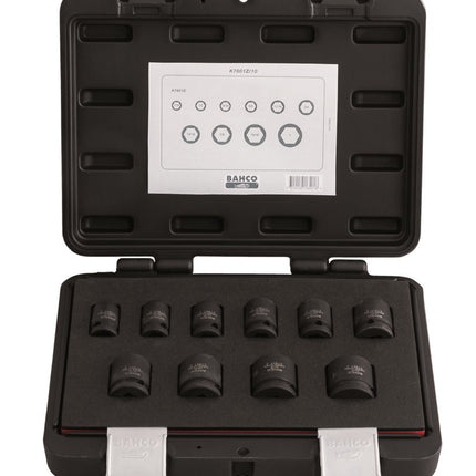 BAHCO SLAGDOPPENSET 1/2 10D