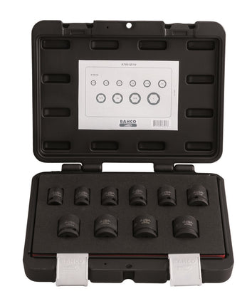 BAHCO SLAGDOPPENSET 1/2 10D