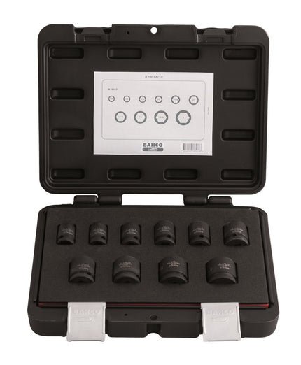 BAHCO SLAGDOPPENSET 1/2 10D