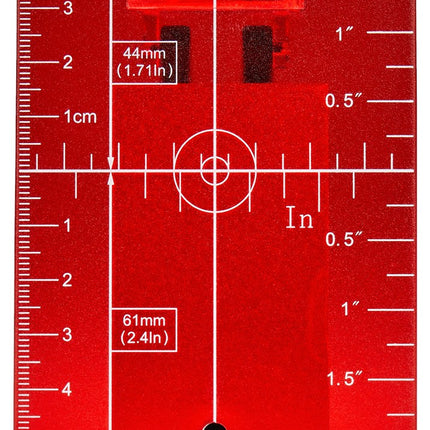 Afbeelding Makita laserrichtplaat rood LE00758831