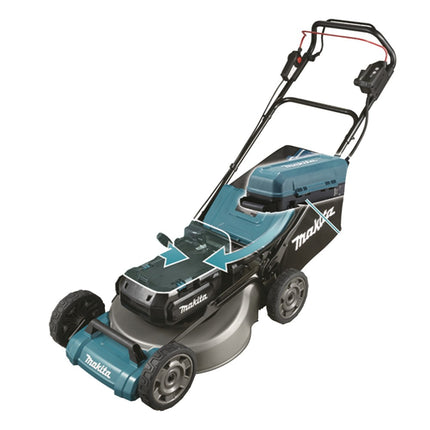 Afbeelding Makita 36 v grasmaaier 53 cm connector type
