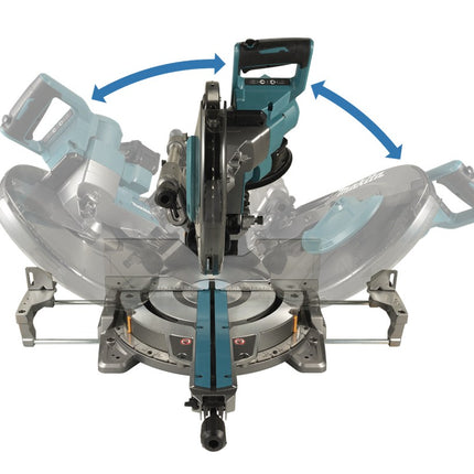Afbeelding Makita 40 v max radiaal afkortzaag 305mm