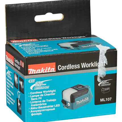 Afbeelding Makita lamp 200/100lm led 10,8v ML107