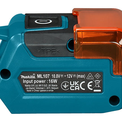 Afbeelding Makita lamp 200/100lm led 10,8v ML107