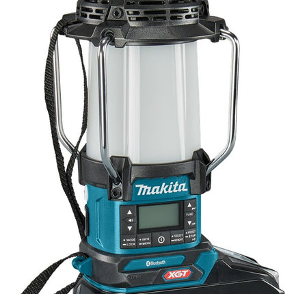 Afbeelding Makita 40 v max camping lamp met radio en bluetooth MR009GZ