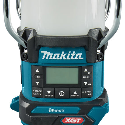 Afbeelding Makita 40 v max camping lamp met radio en bluetooth MR010GZ