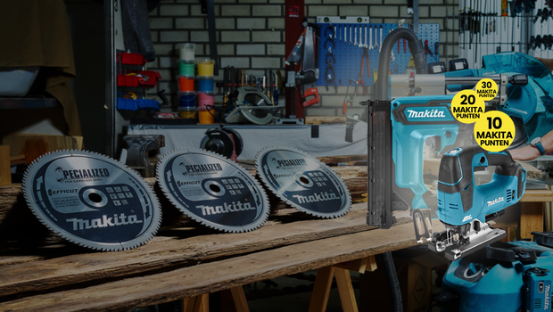 <h1>MAKITA HOUTBOUW<br/>CADEAUWINKEL</h1>