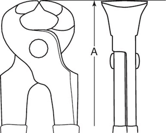 BAHCO MONIERTANG ALBR 180MM