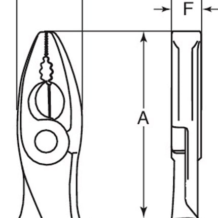 BAHCO COMBINATIETANG ALBR 200MM