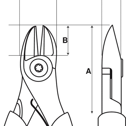 BAHCO ZIJSNIJTANG HD ALBR 160MM