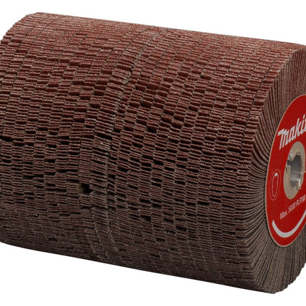 Afbeelding Makita schuurrol k120 100x120 mm red P-01161