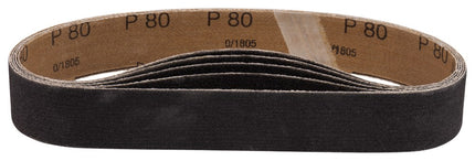 Afbeelding Makita schuurband k80 30x533 zwart P-01199