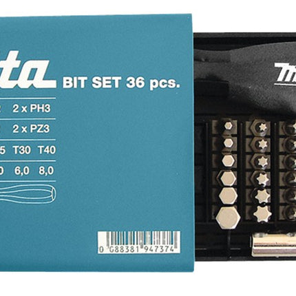 Afbeelding Makita schroefbitset 38-dlg P-20183