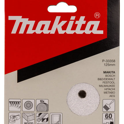 Afbeelding Makita schuurschijf k60 125 white v. P-33358