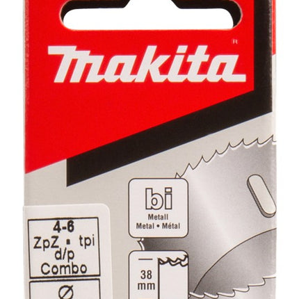 Afbeelding Makita gatzaag 19mm bi-metaal wit P-34942