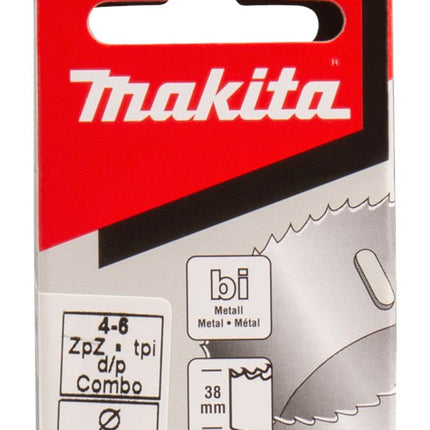 Afbeelding Makita gatzaag 22mm bi-metaal wit P-34958