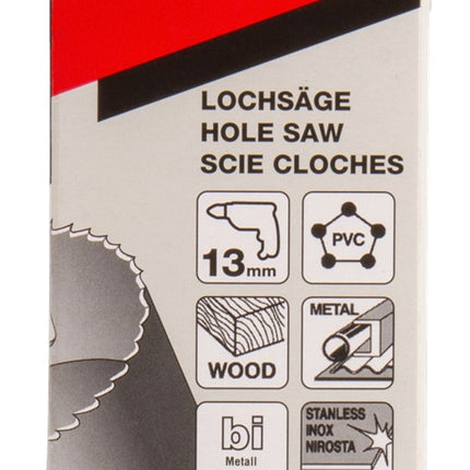 Afbeelding Makita gatzaag 22mm bi-metaal wit P-34958