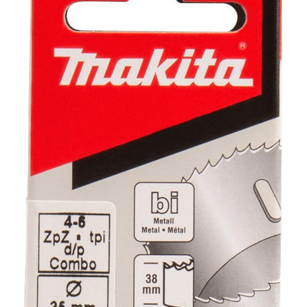 Afbeelding Makita gatzaag 25mm bi-metaal wit P-34970